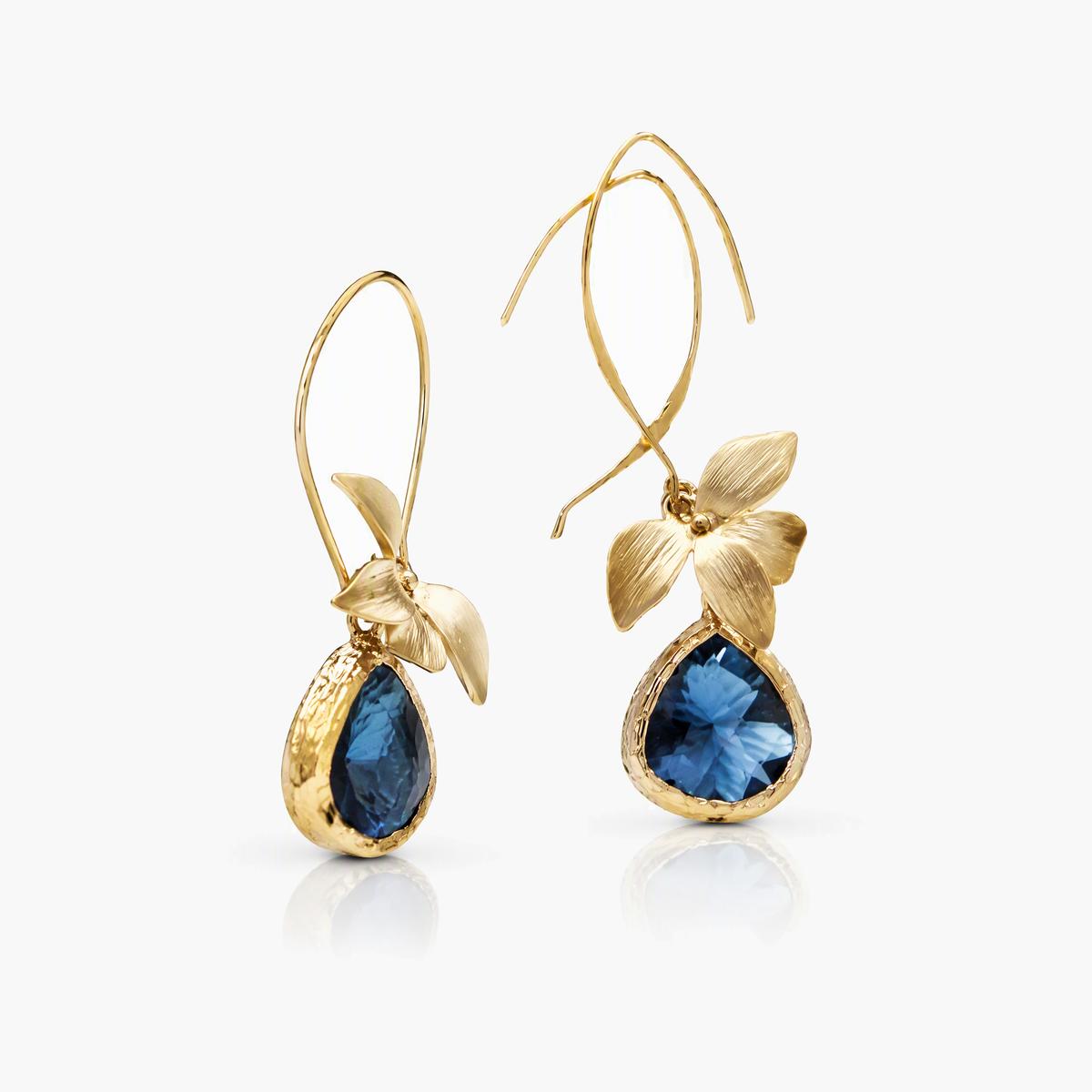 Flower Drop Earrings