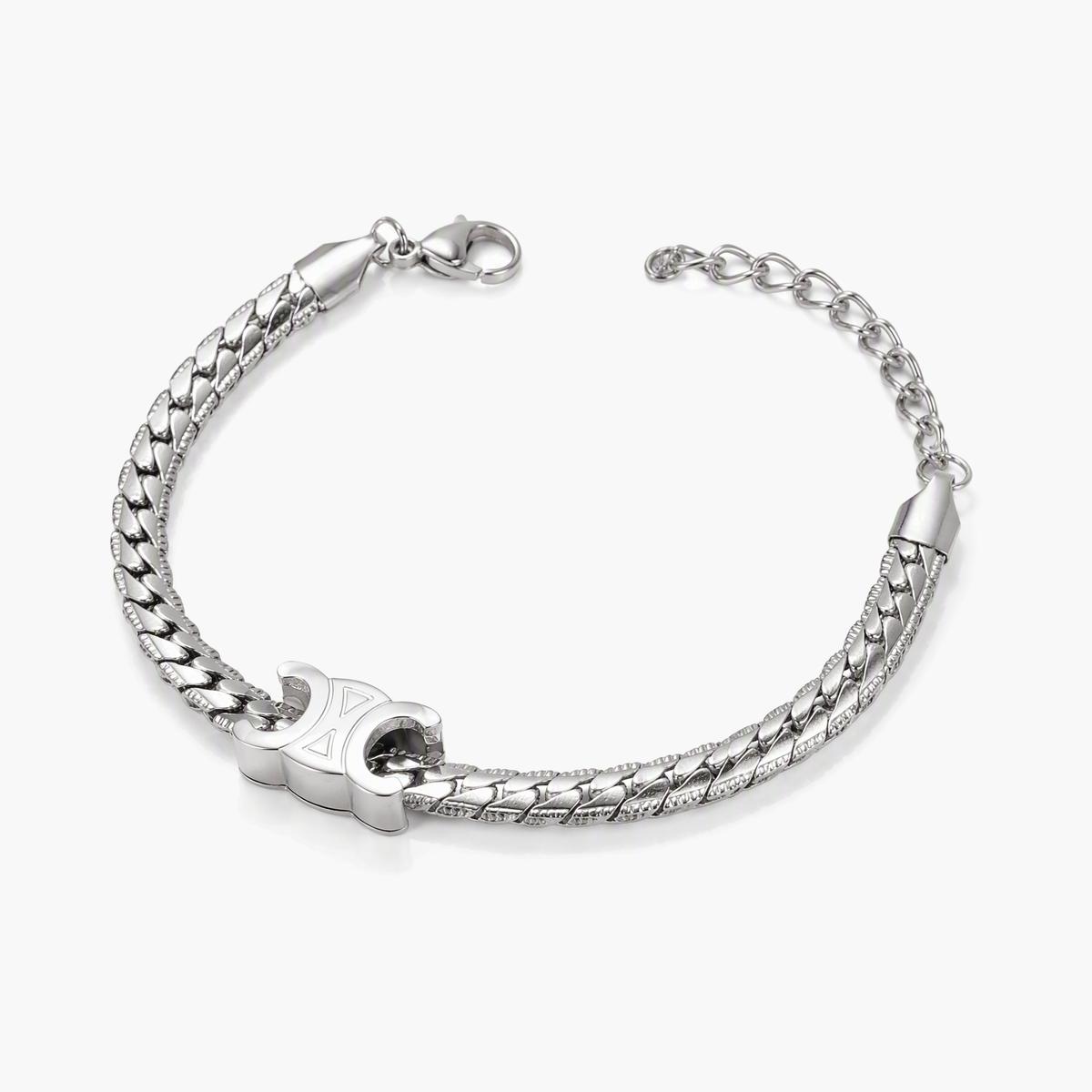 Trendy Wheat Link Bracelet
