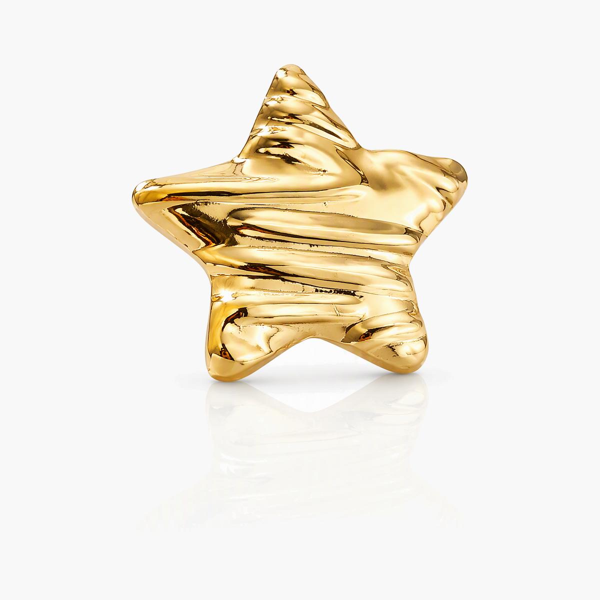 Textured Starfish Stud Earrings