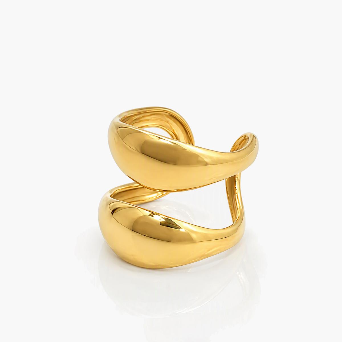Trendy Open Cuff Ring
