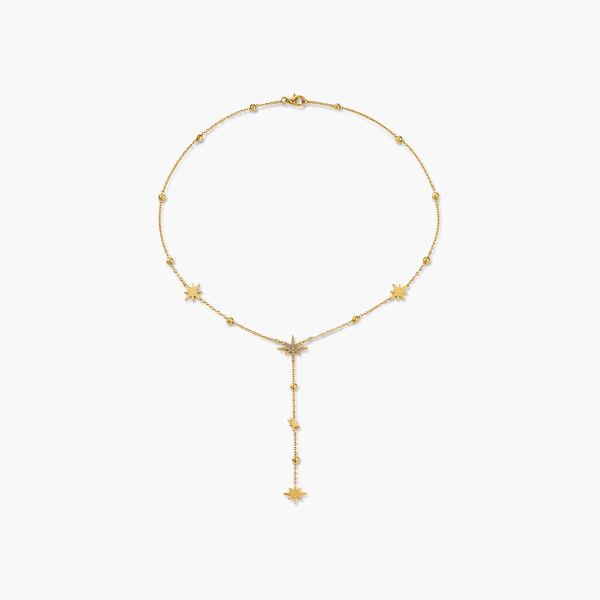 Dainty Star Y-Necklace