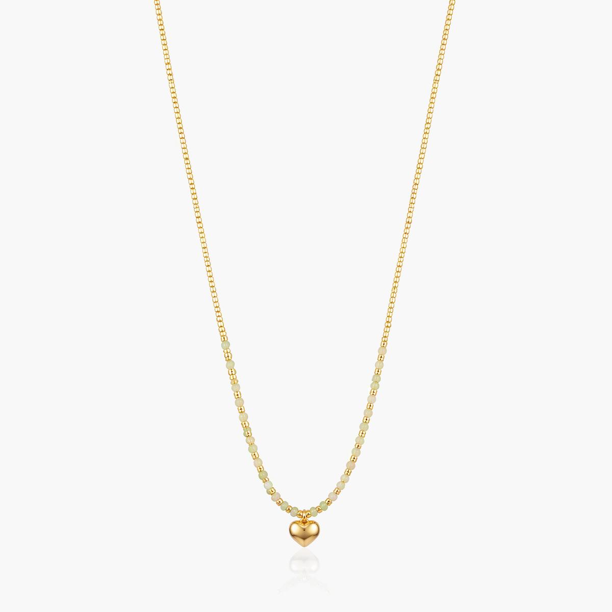 Dainty Heart Charm Necklace