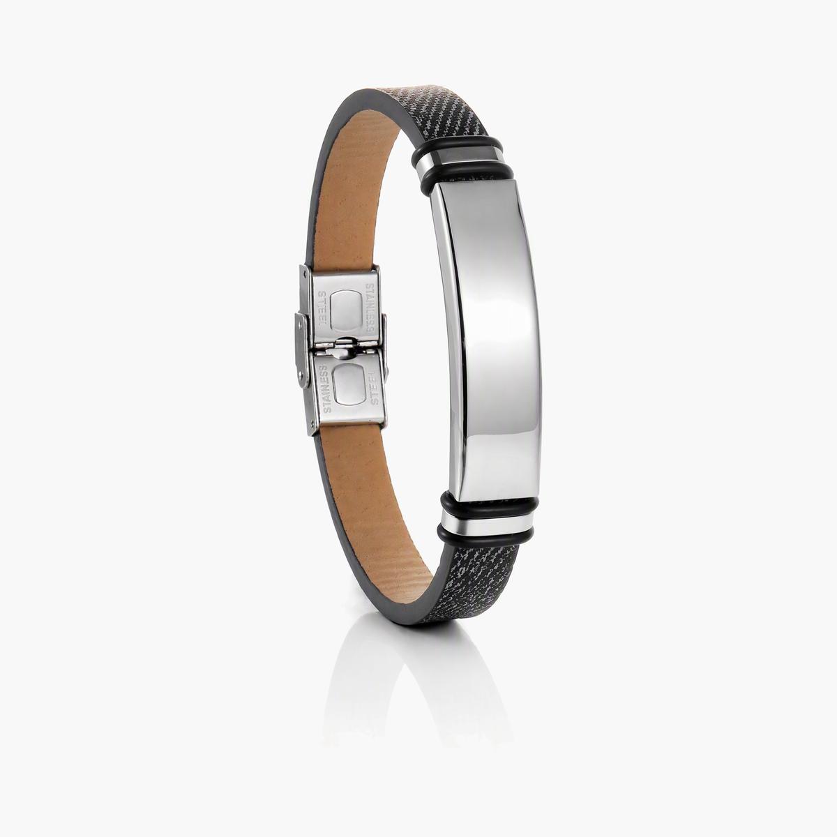 Minimalist Bar Plate Bracelet