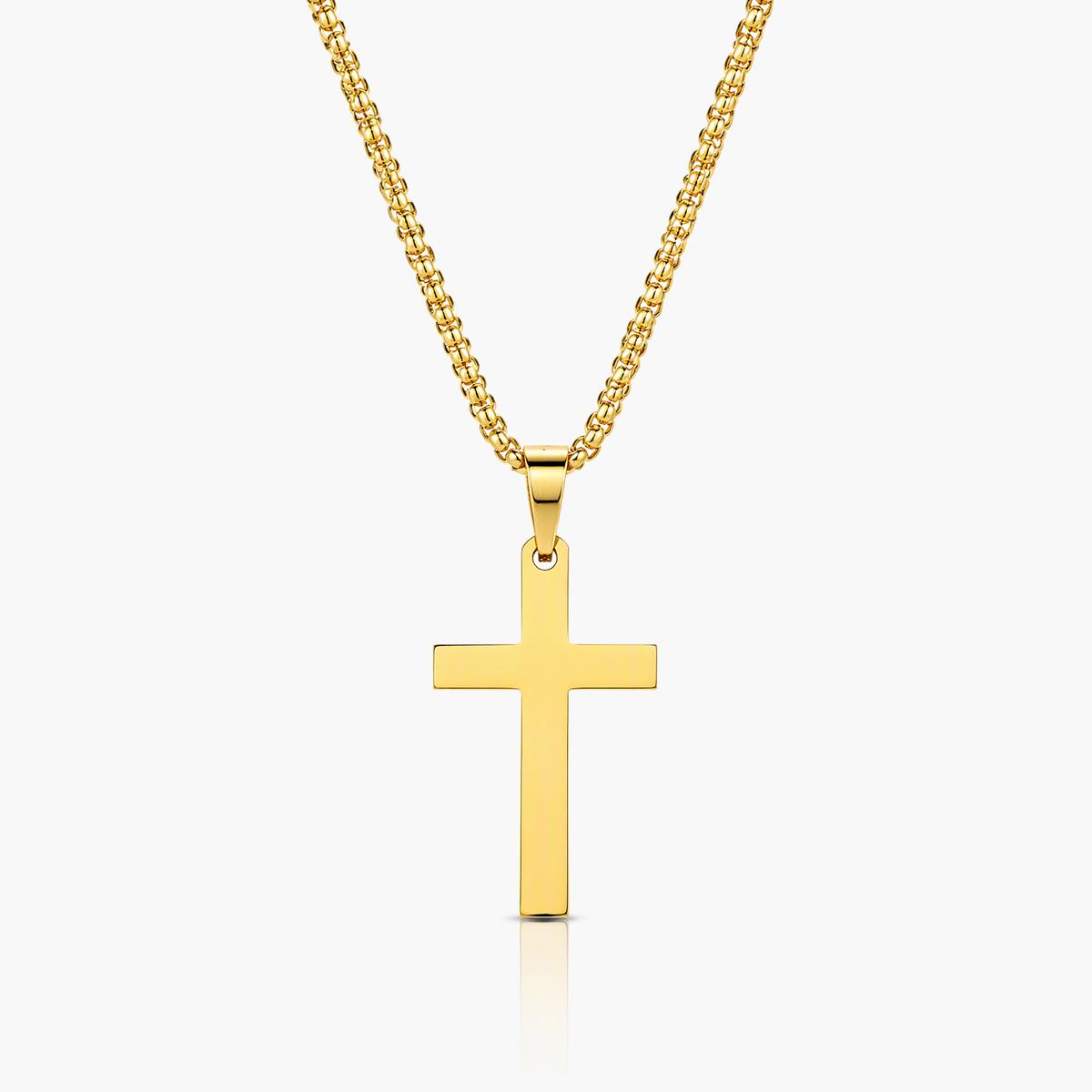 Minimalist Cross Pendant Necklace
