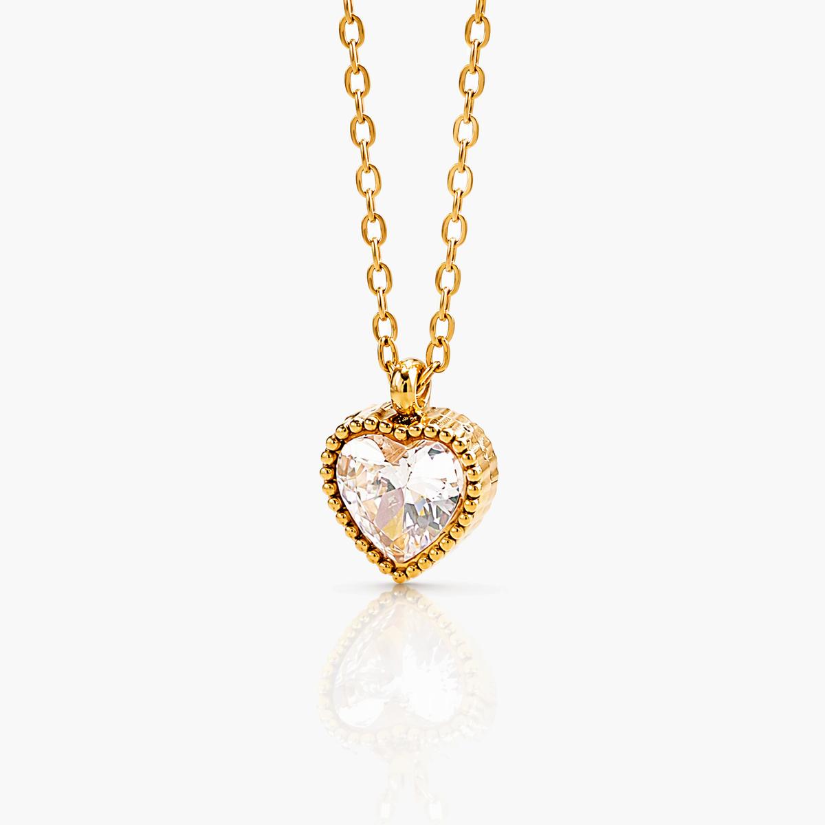 Dainty Heart Pendant Necklace