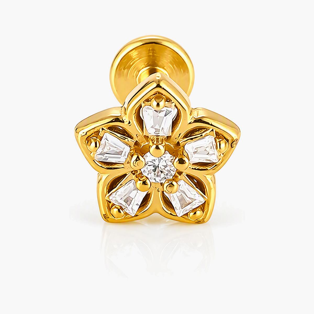 Dainty Flower Stud Earrings