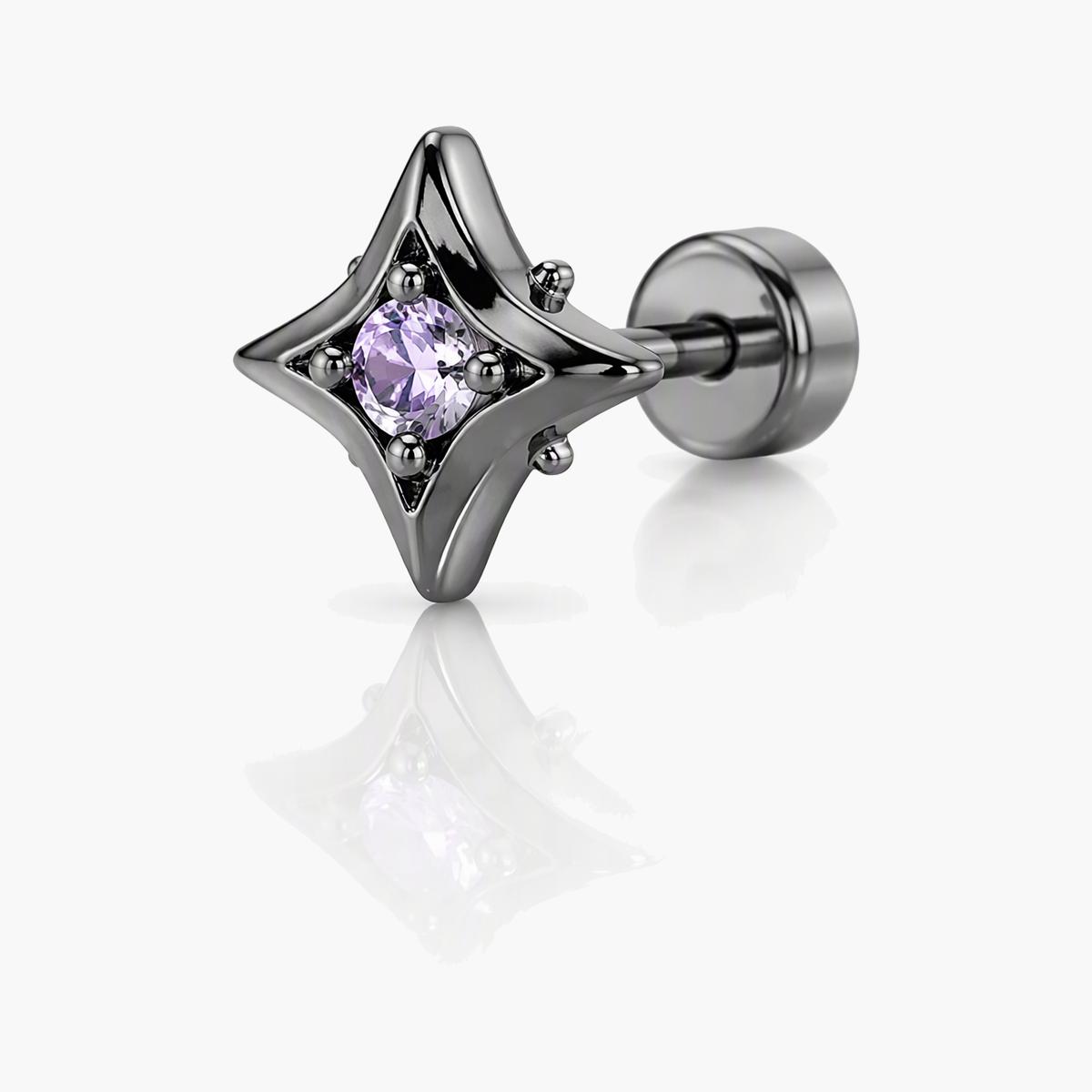 Trendy Star Stud Earrings