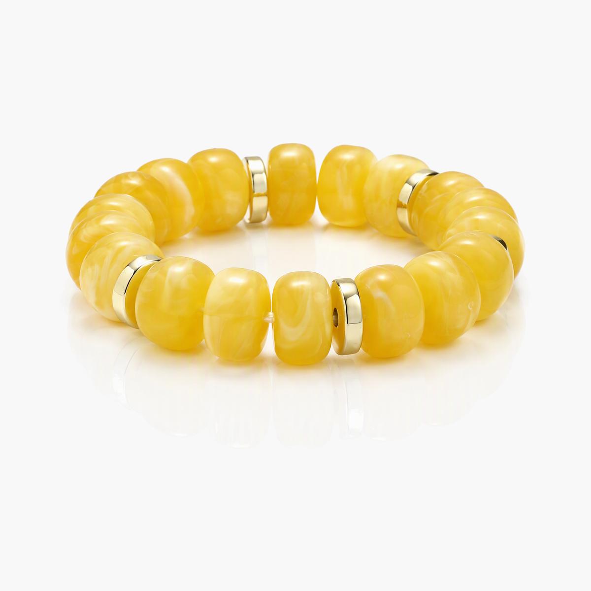 Trendy Round Bead Bracelet