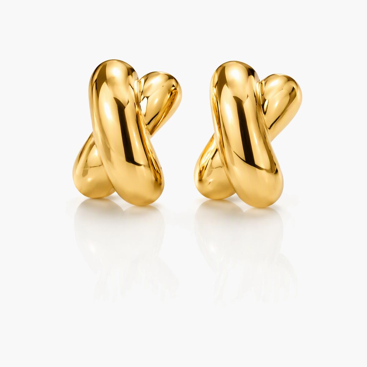 Love Knot Stud Earrings