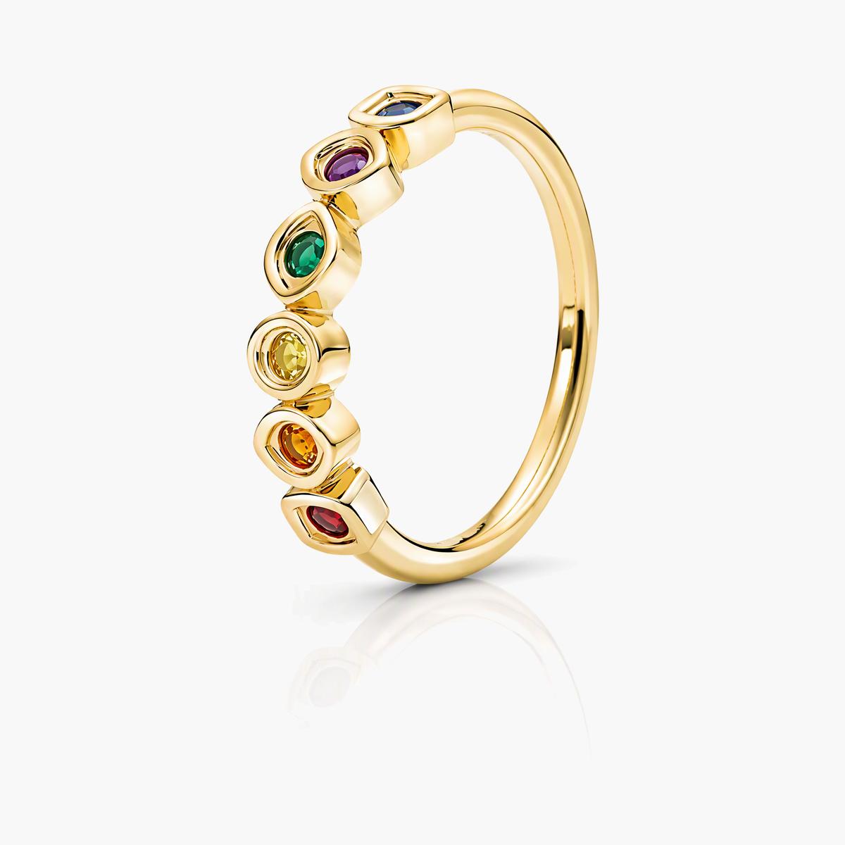 Dainty Flower Band Ring