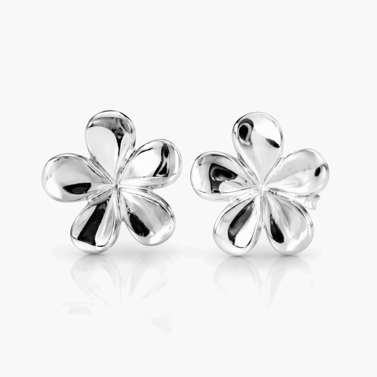 Vintage Floral Stud Earrings