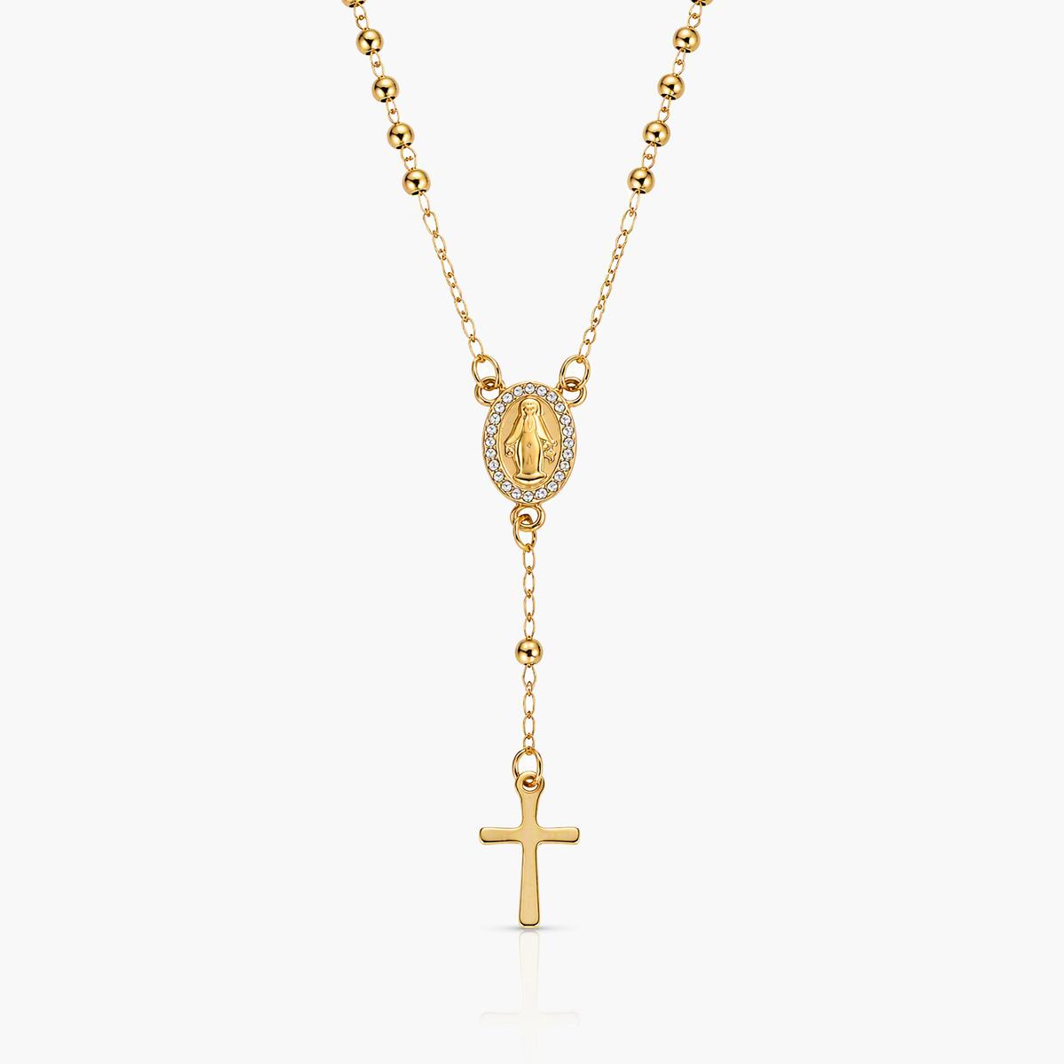 Rosary Bead Necklace