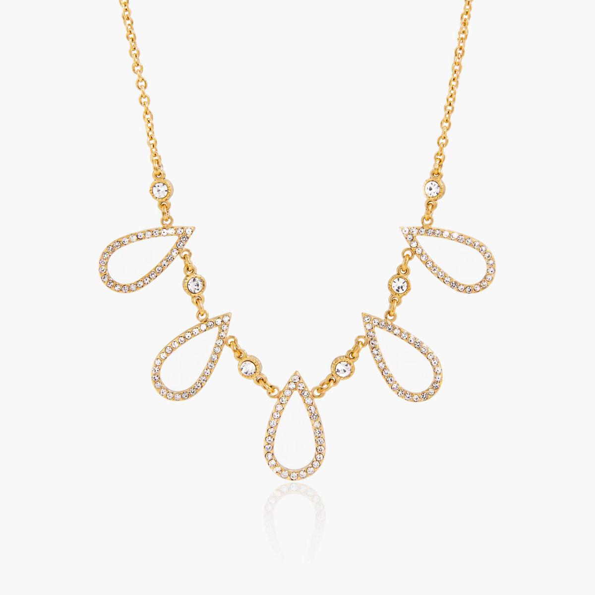 Trendy Teardrop Layered Necklace
