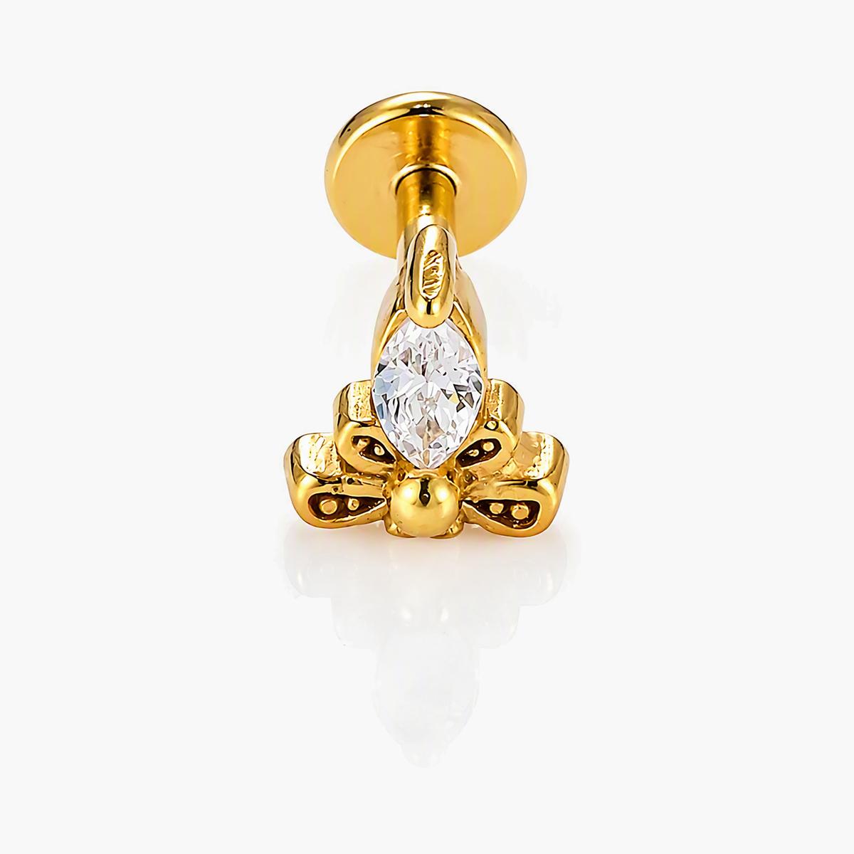 Dainty Bow Knot Stud Earrings