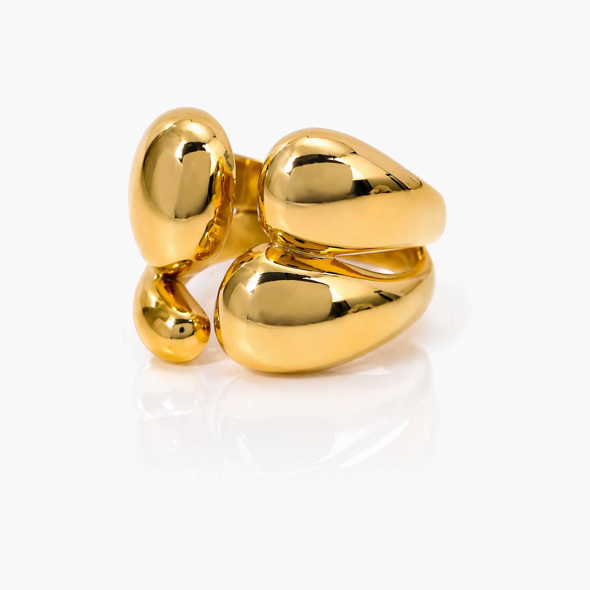 Chunky Triple Bubble Ring