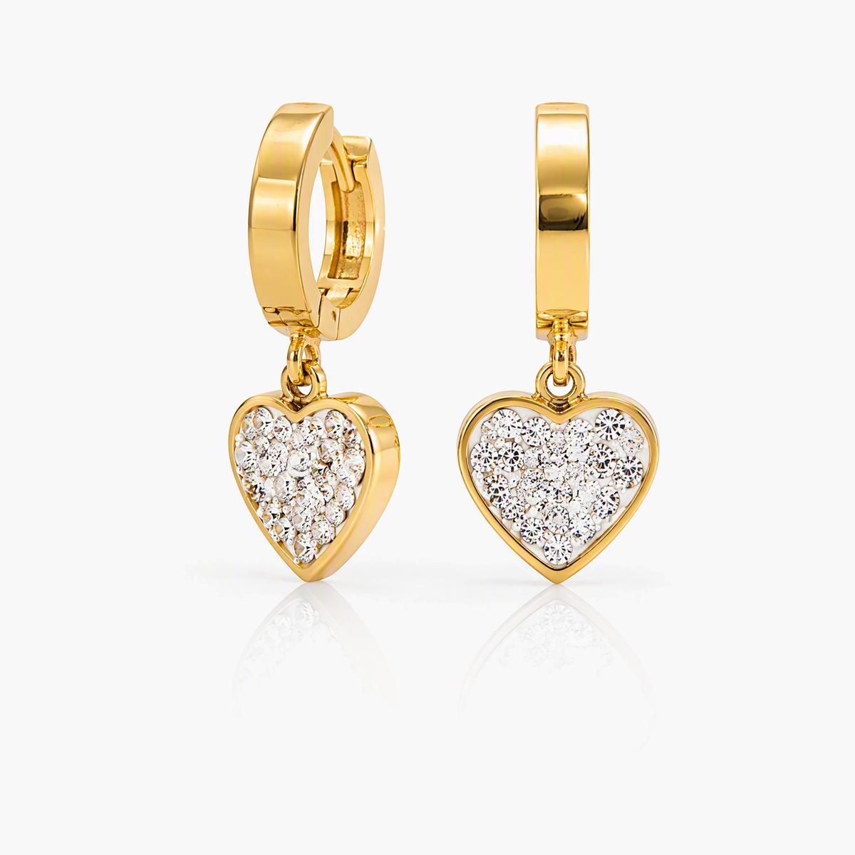 Trendy Mixed Motif Huggie Earrings