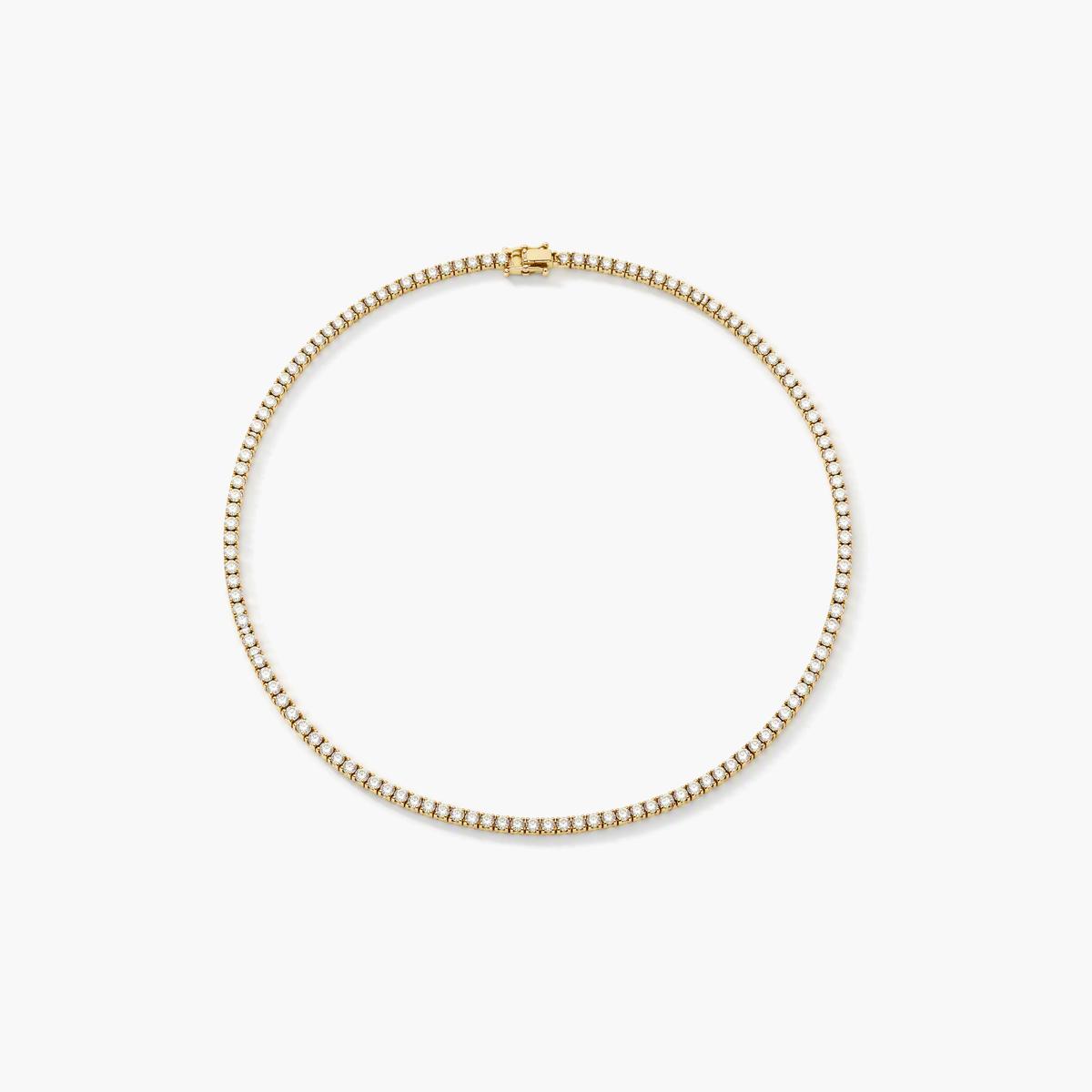 Trendy Tennis Chain Necklace