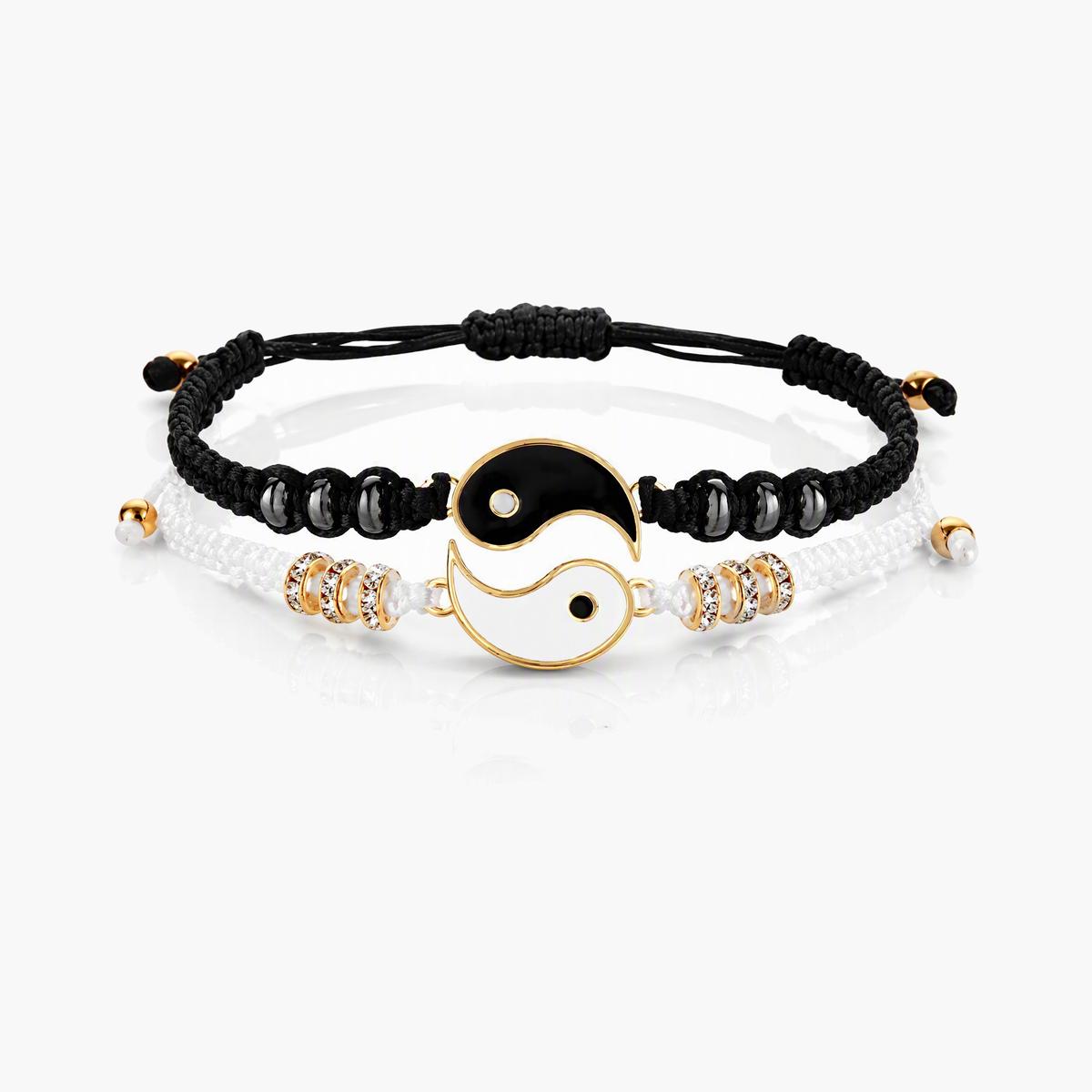 Yin Yang Charm Bracelet