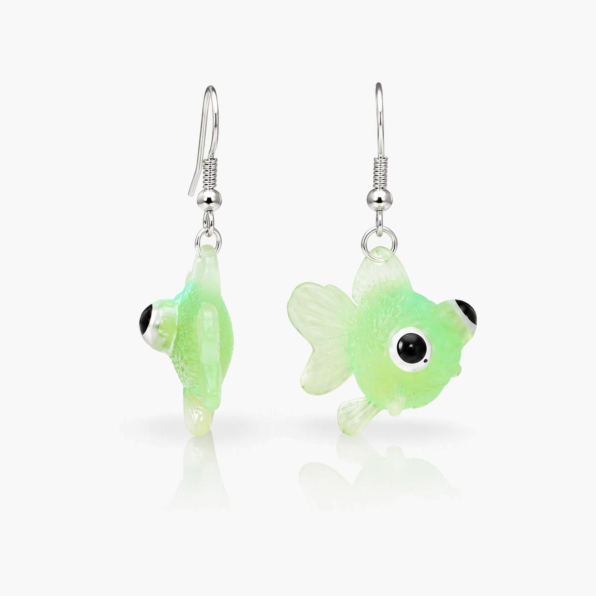 Cute Goldfish Drop Earrings