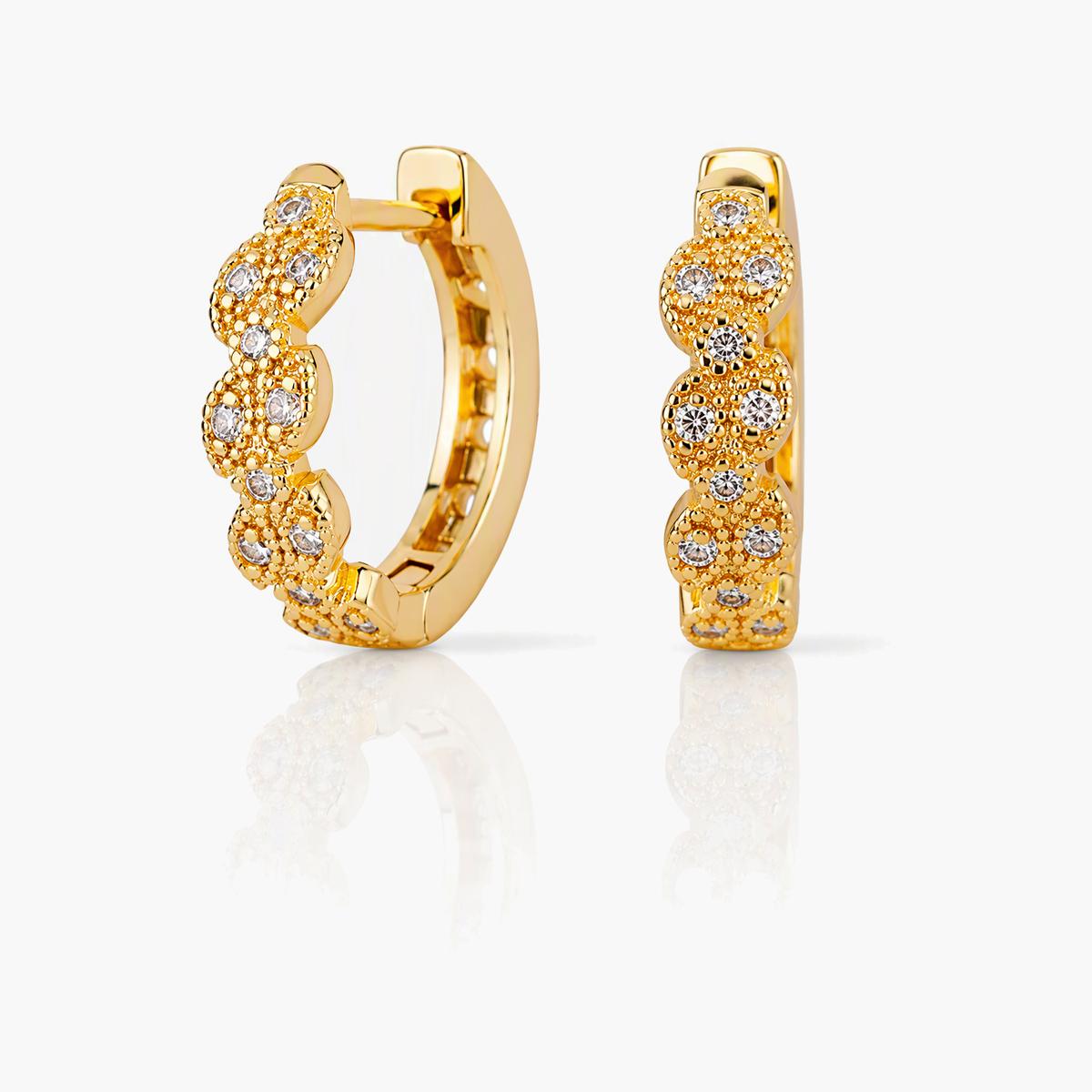 Assorted Motif Huggie Earrings