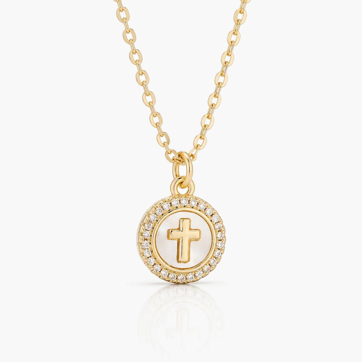 Dainty Cross Pendant Necklace