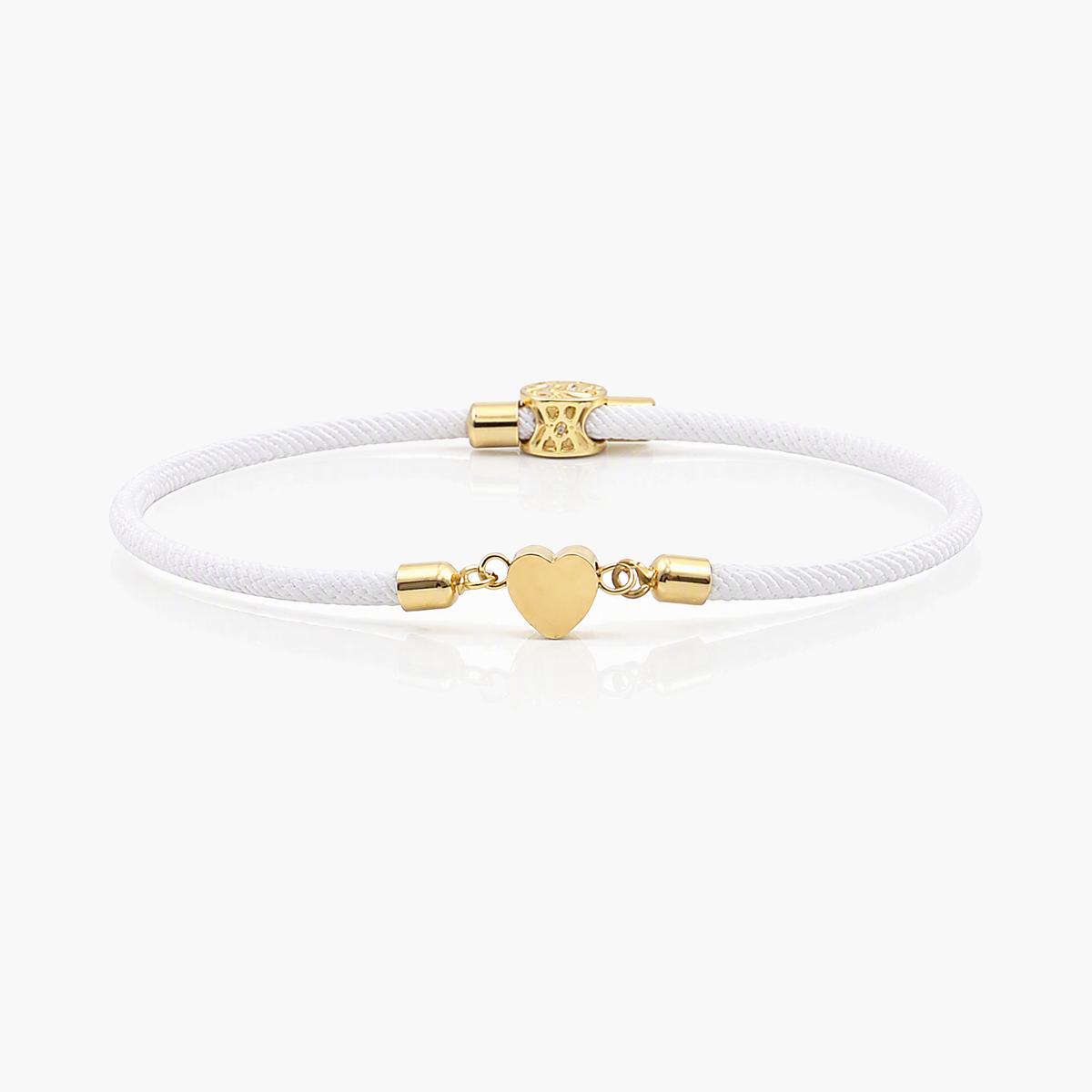 Dainty Heart Charm Bracelet