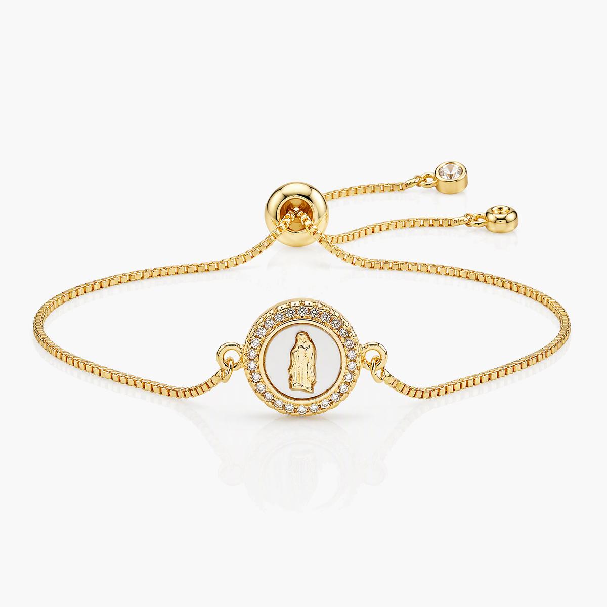 Dainty Religious Charm Bracelet