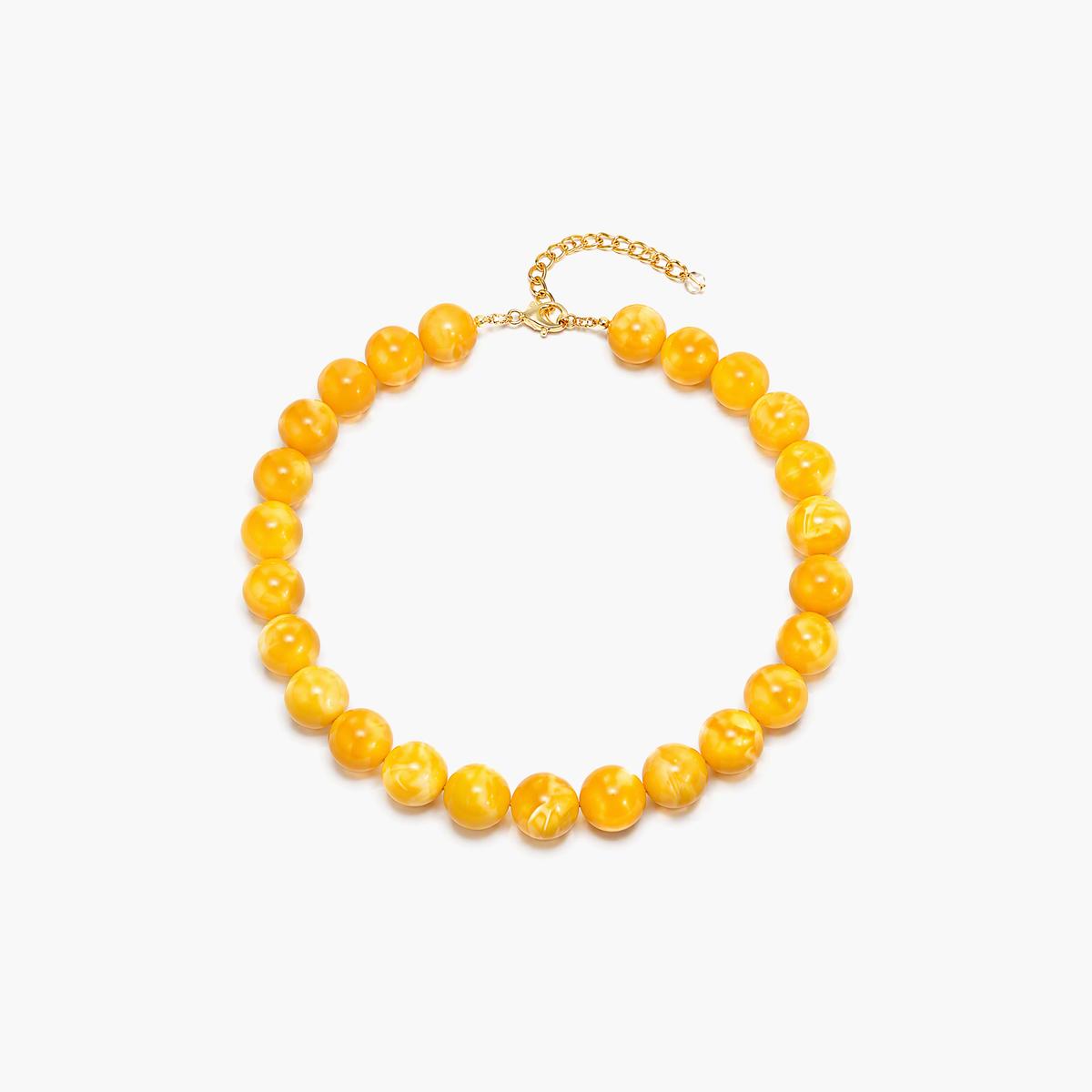 Chunky Round Bead Necklace