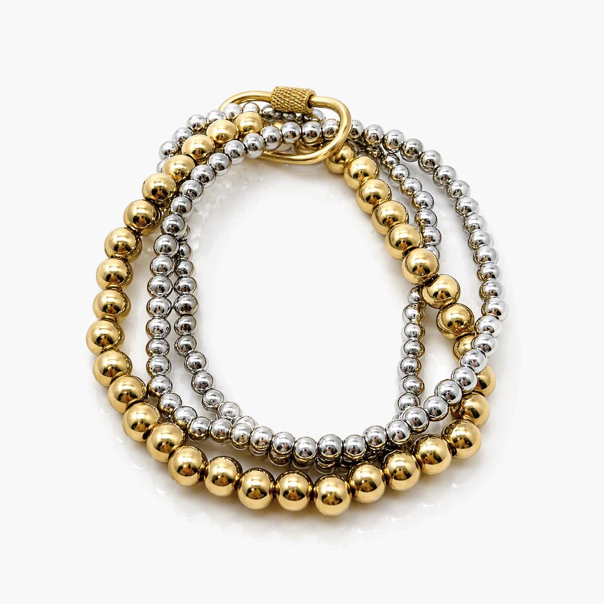 Minimalist Multi-Strand Beaded Bracelet