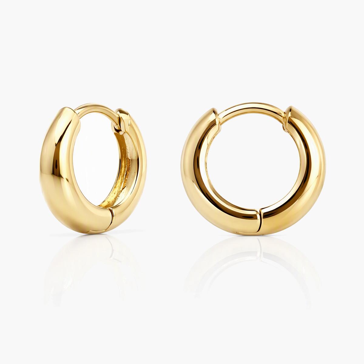Minimalist Hinged Hoop Earrings