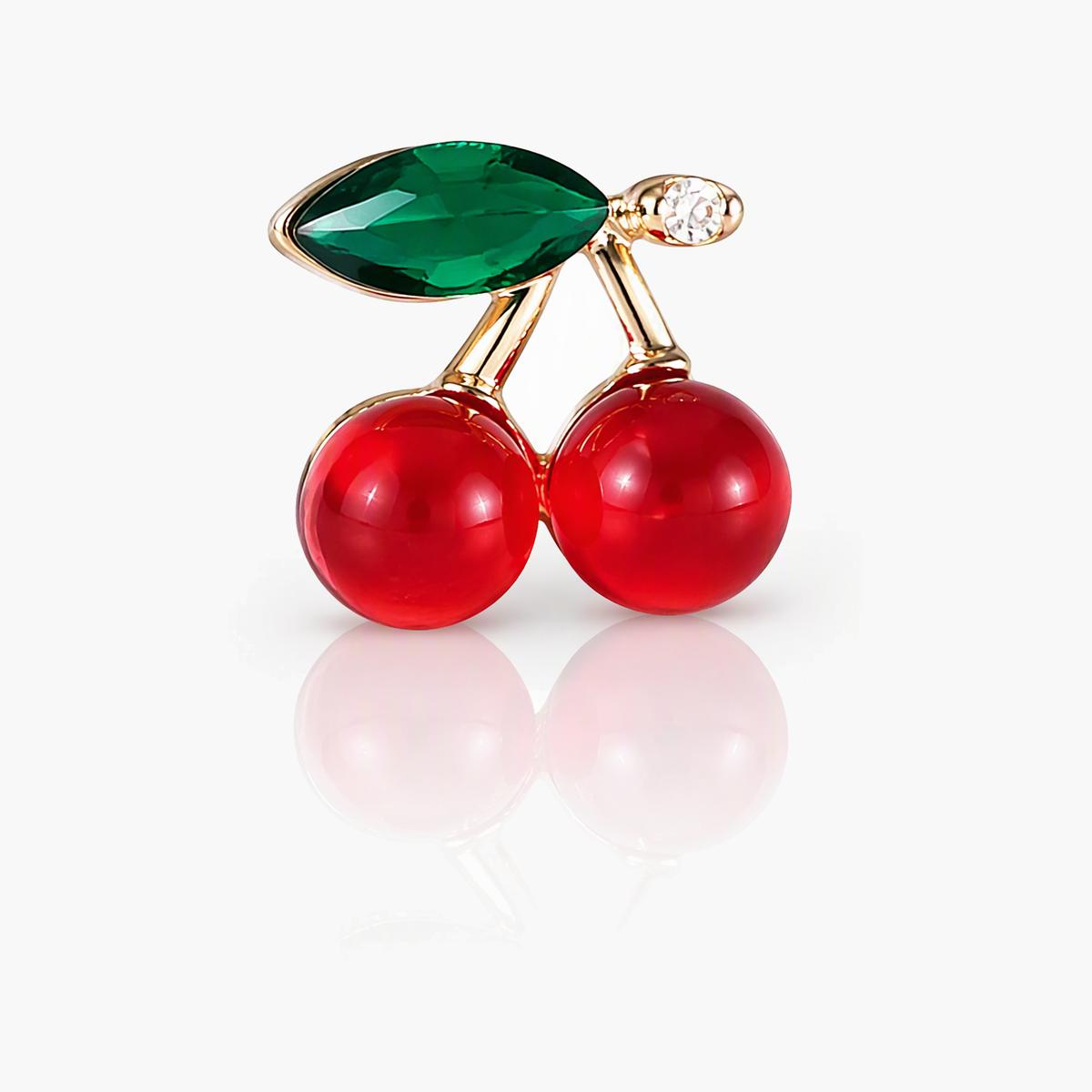 Cute Cherry Stud Earrings