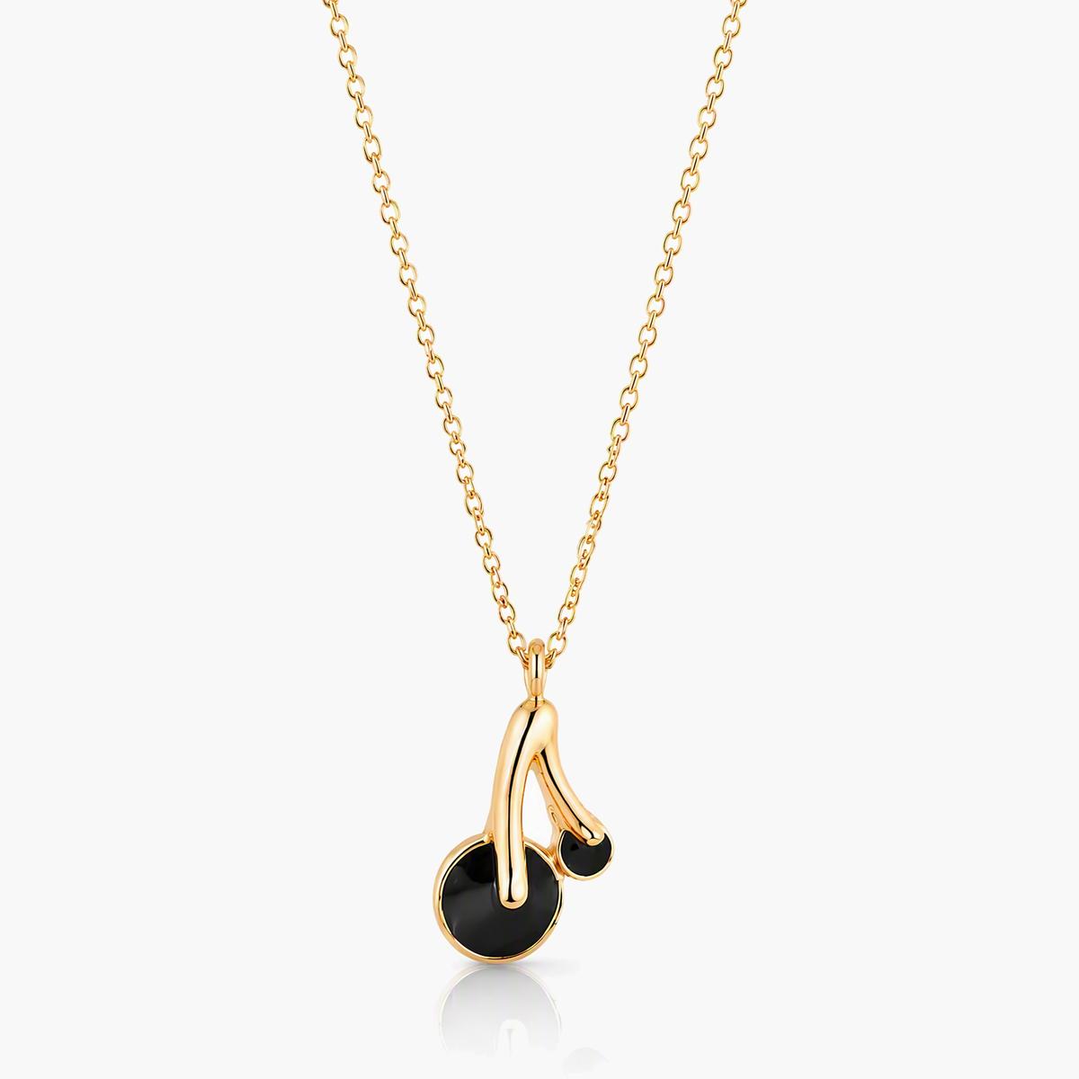 Leaf Branch Pendant Necklace