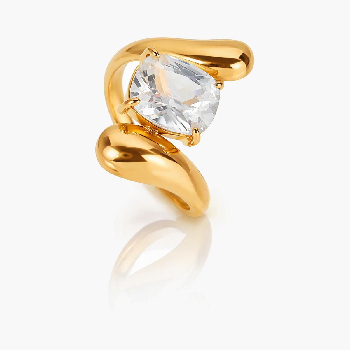 Multi Stone Band Ring