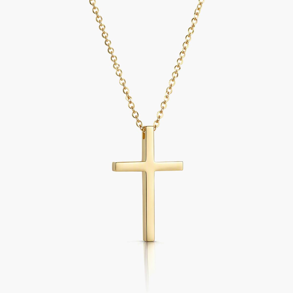 Minimalist Cross Pendant Necklace