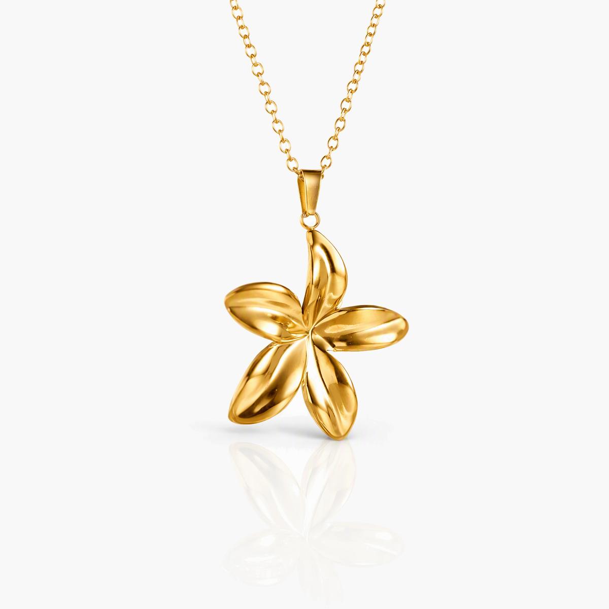 Dainty Sun & Heart Charm Necklace