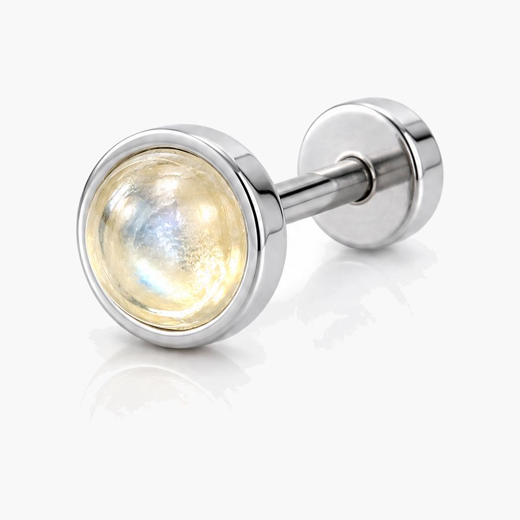 Dainty Round Stud Earrings