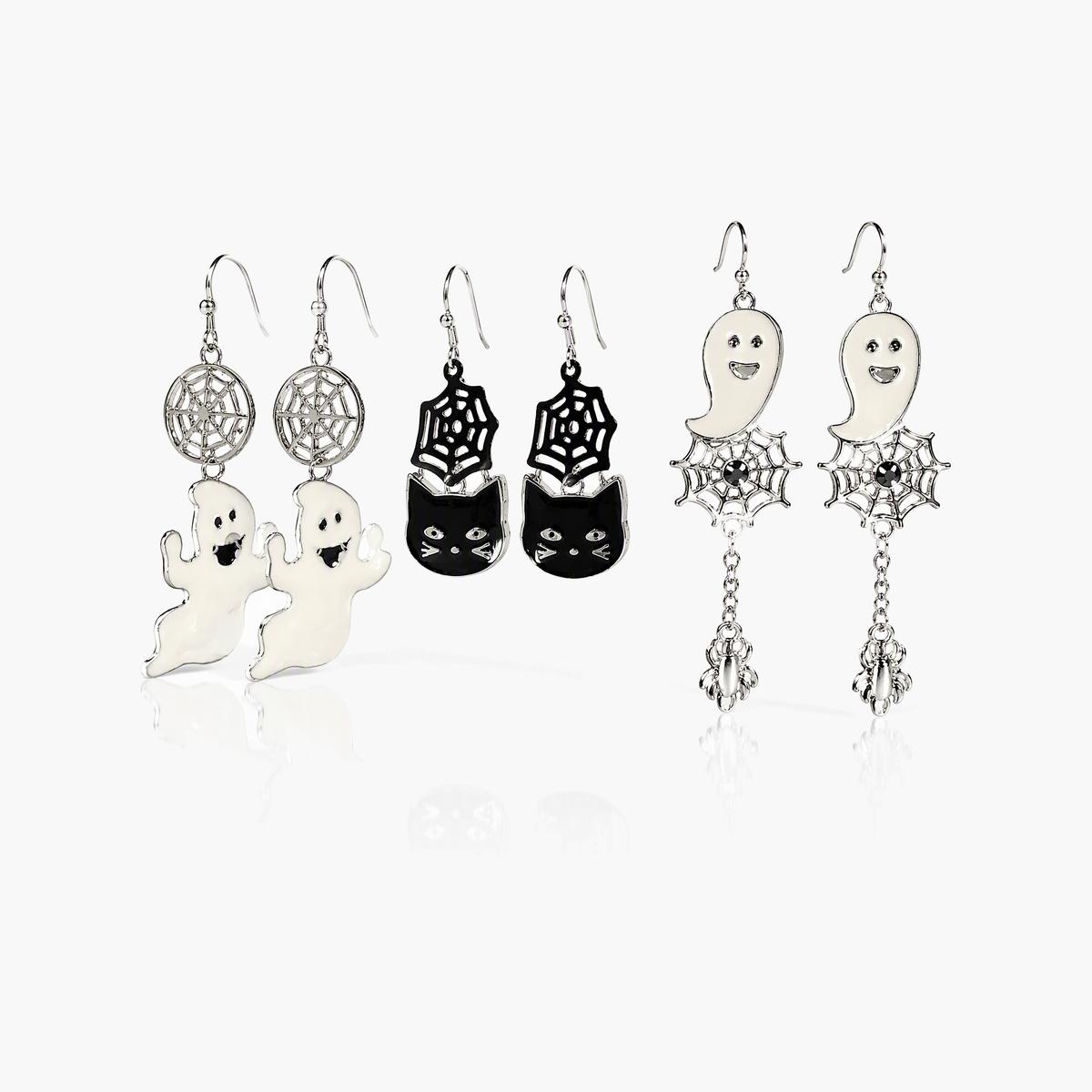 Cute Halloween Motif Drop Earrings
