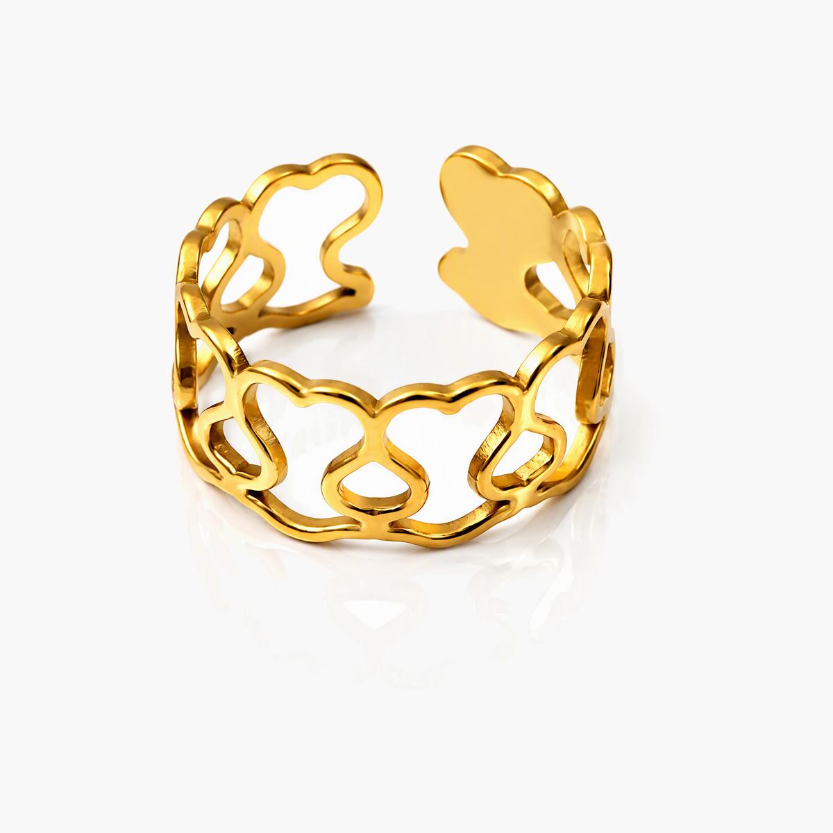 Interlocking Hearts Ring