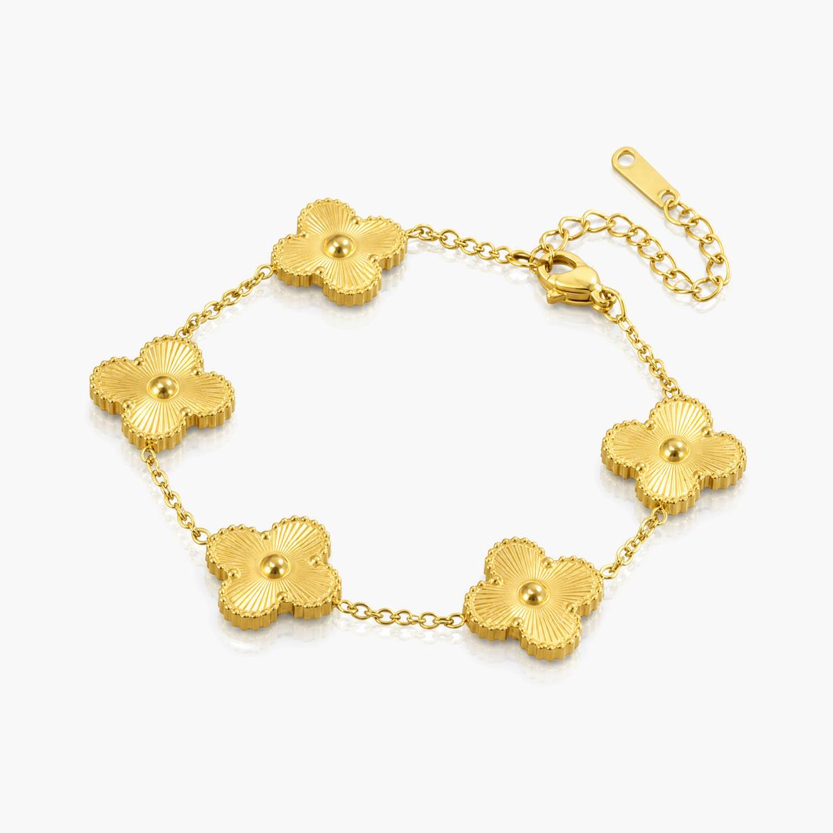 Four-Leaf Clover Bracelet
