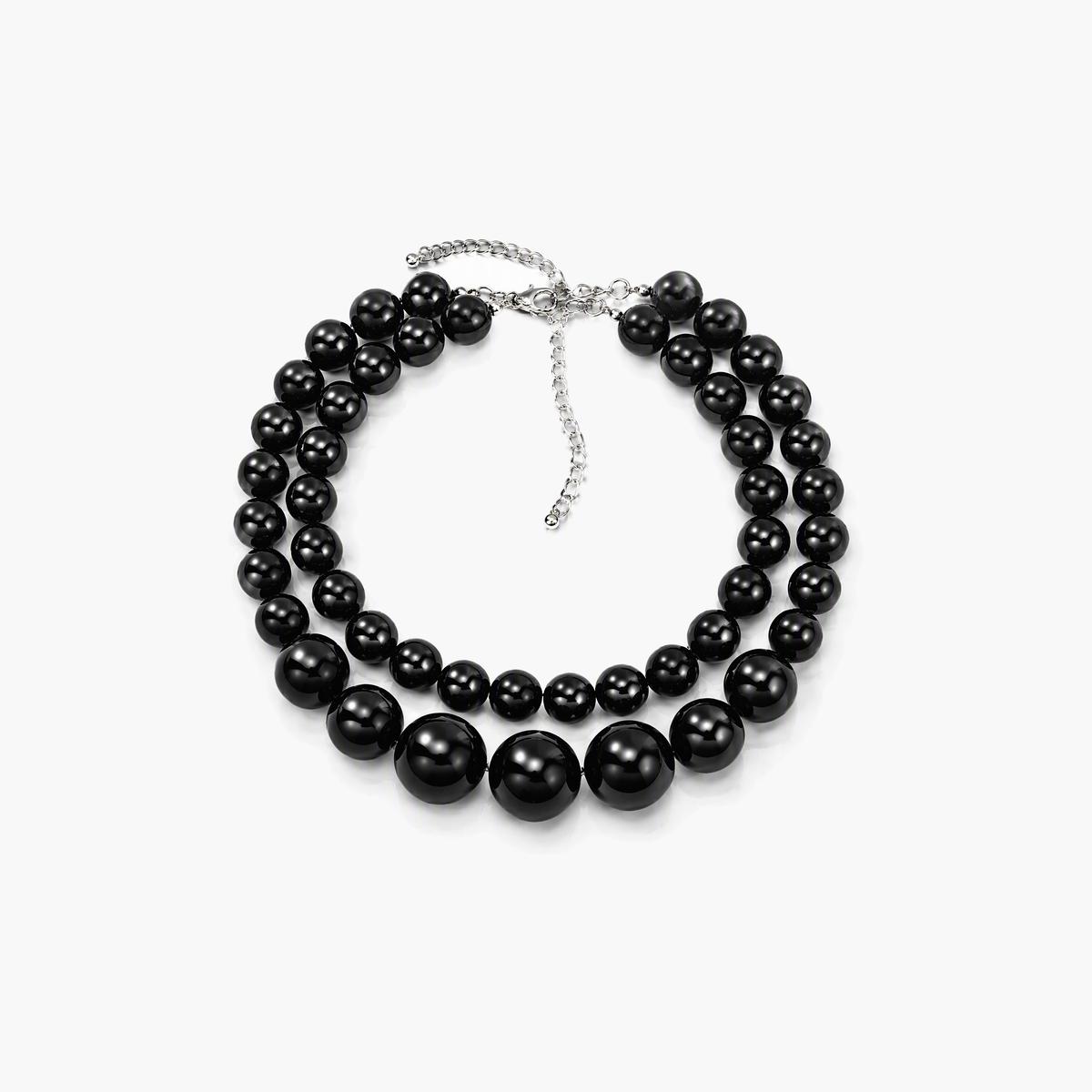 Chunky Graduated Bead Necklace