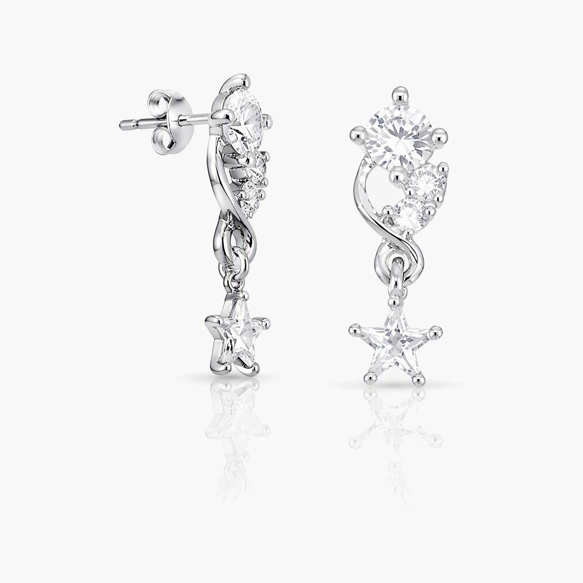 Dainty Star Dangle Ear Cuff