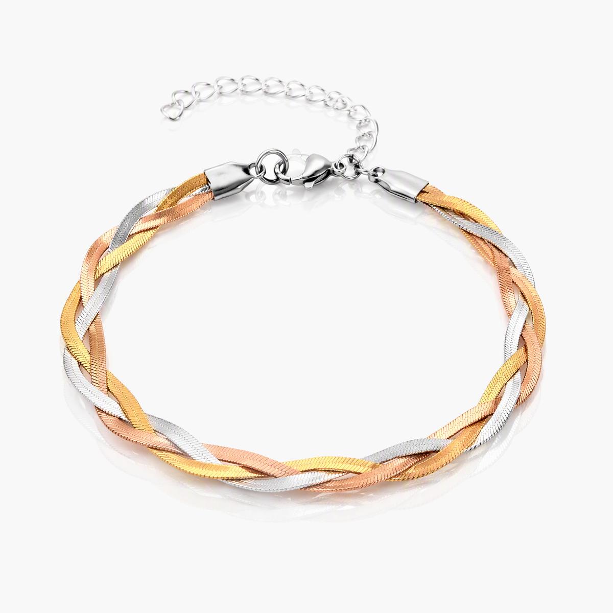 Trendy Twisted Snake Chain Bracelet