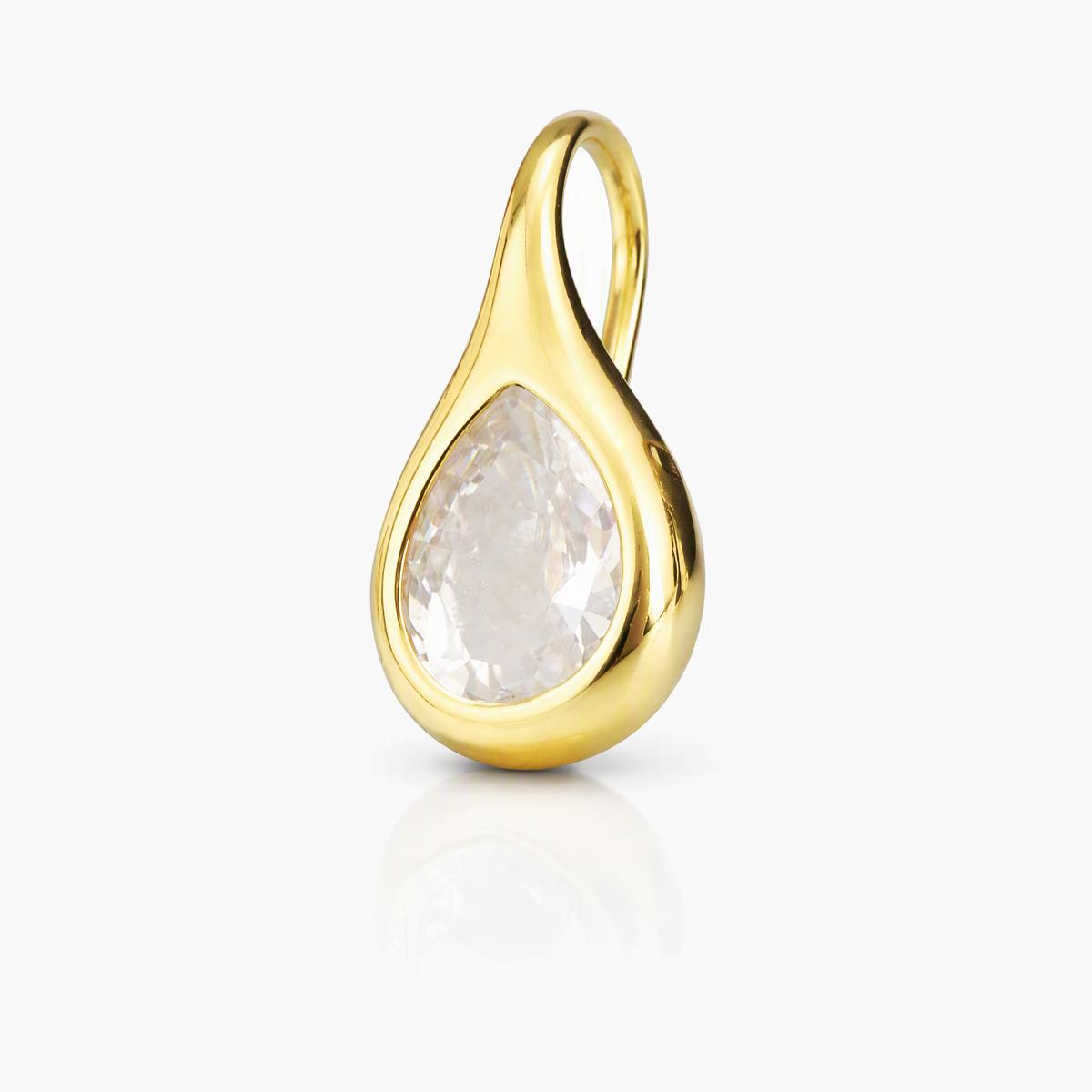 Teardrop Hoop Earrings