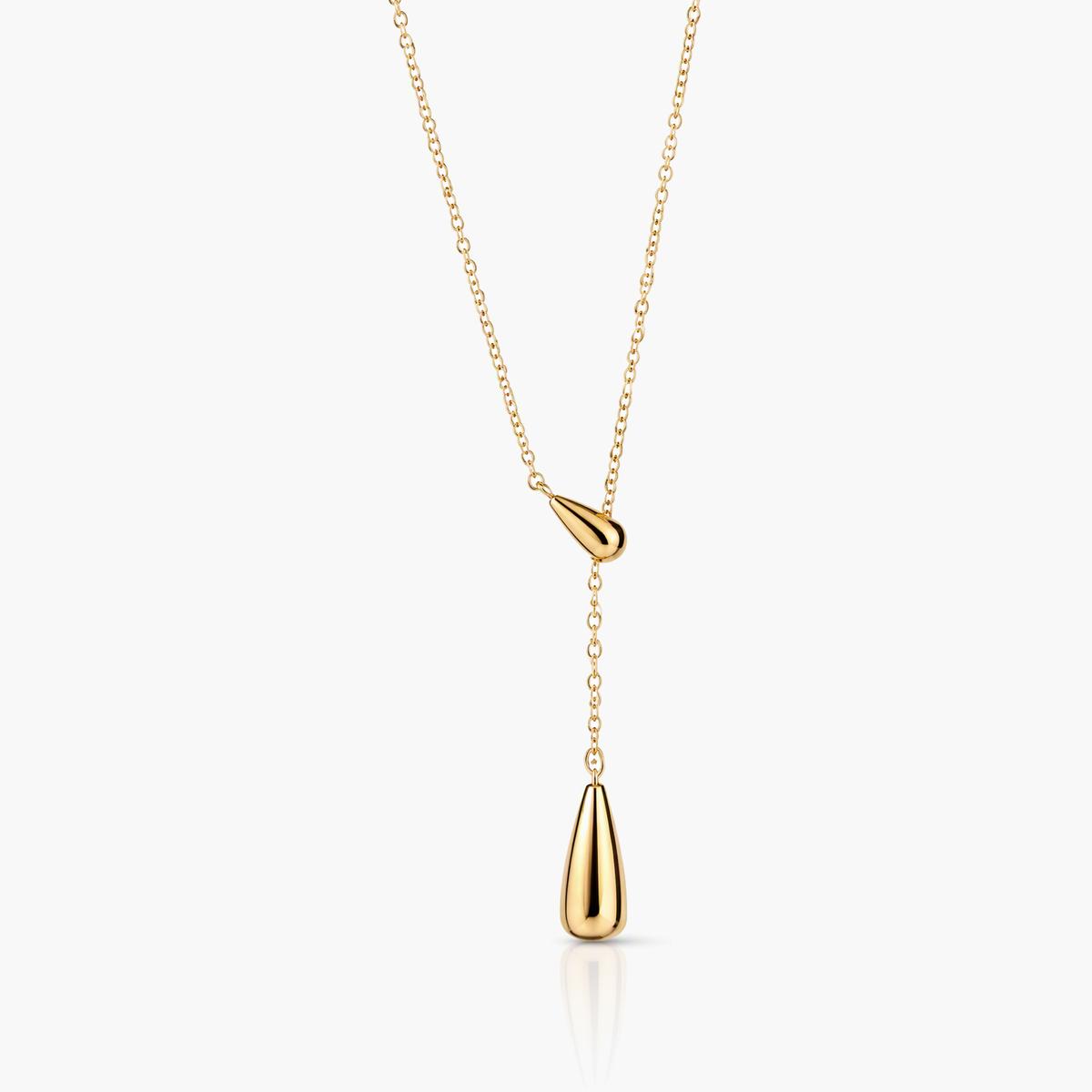 Dainty Teardrop Pendant Necklace