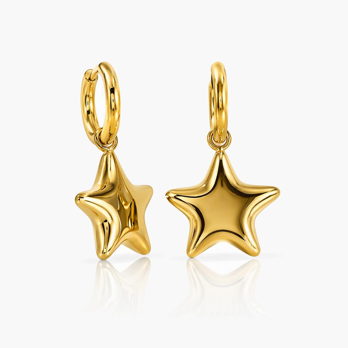 Star Drop Earrings