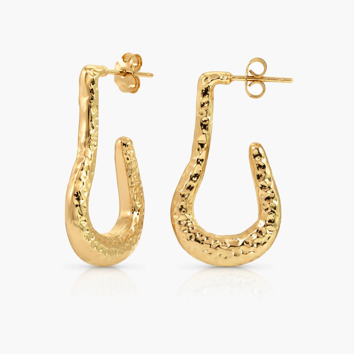 Trendy Geometric Hoop Earrings