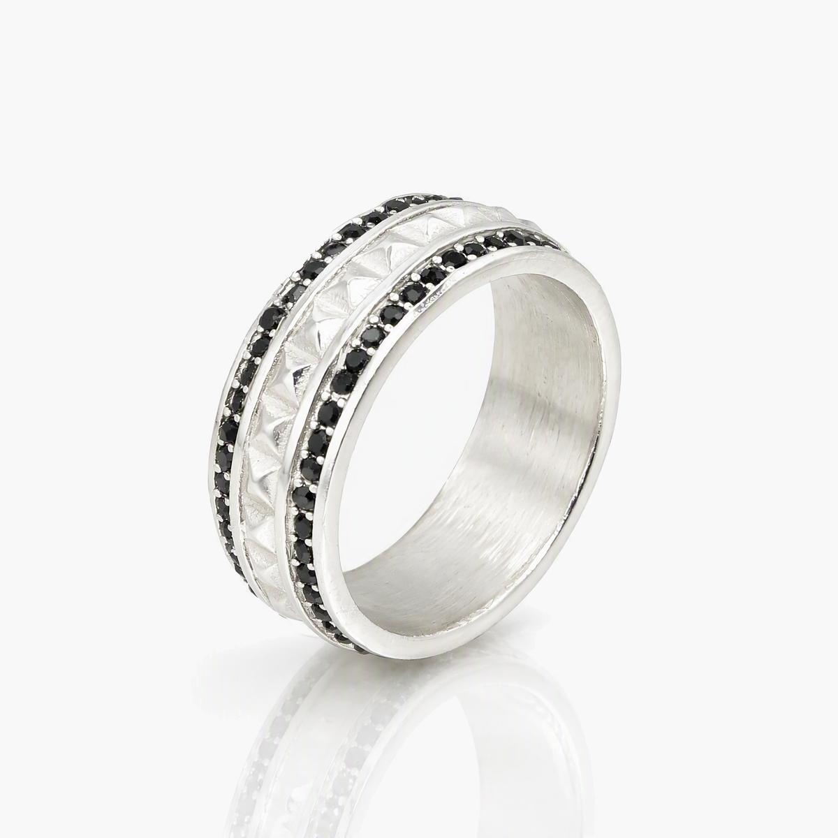 Chunky Textured Band Ring