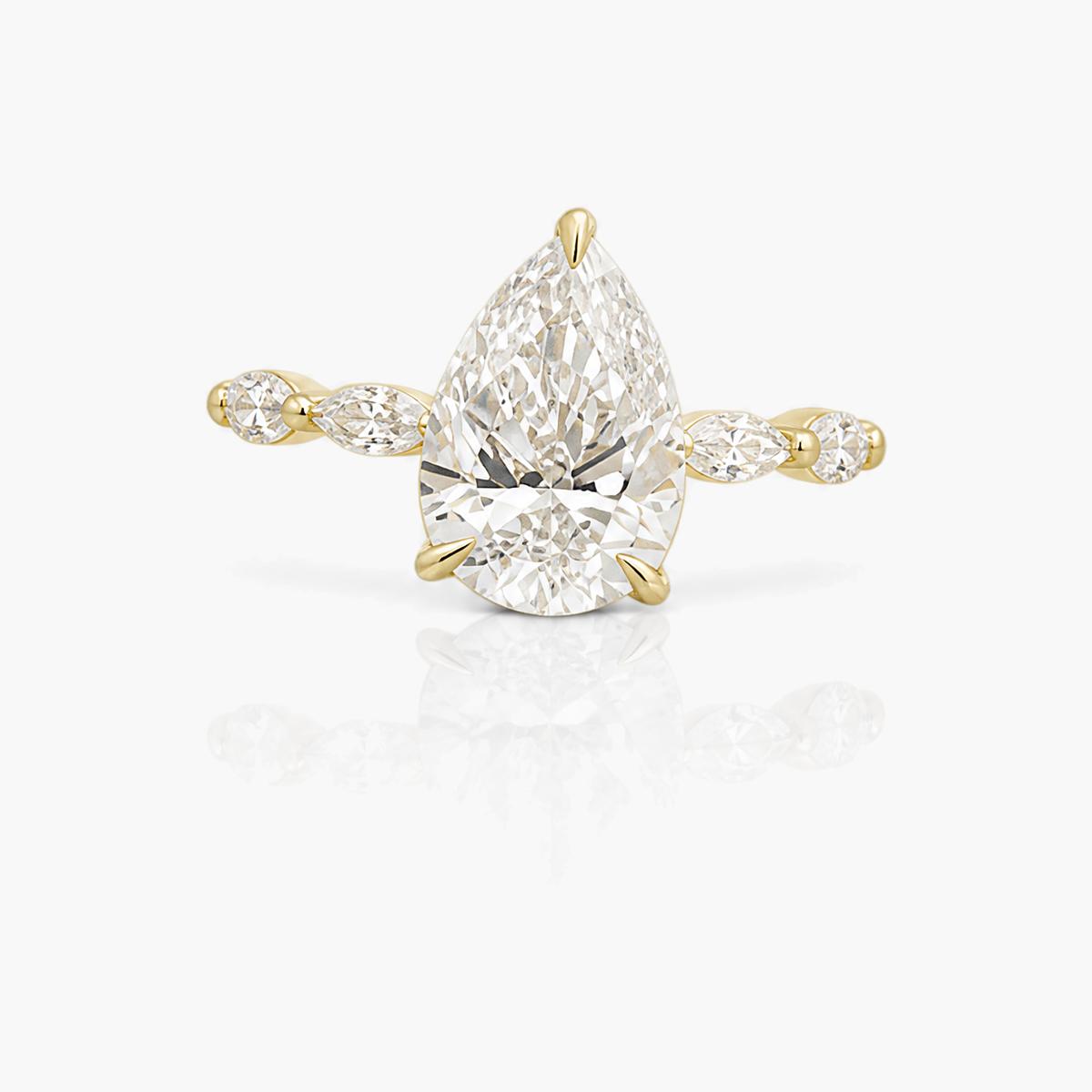 Elegant Three-Stone Ring