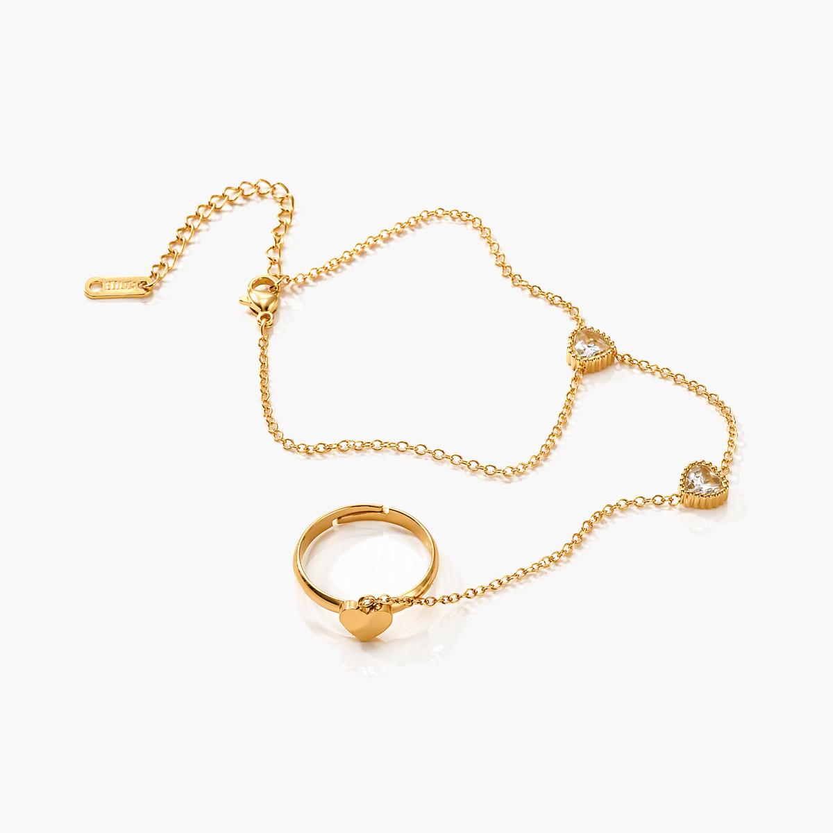 Dainty Four-Leaf Clover Bracelet