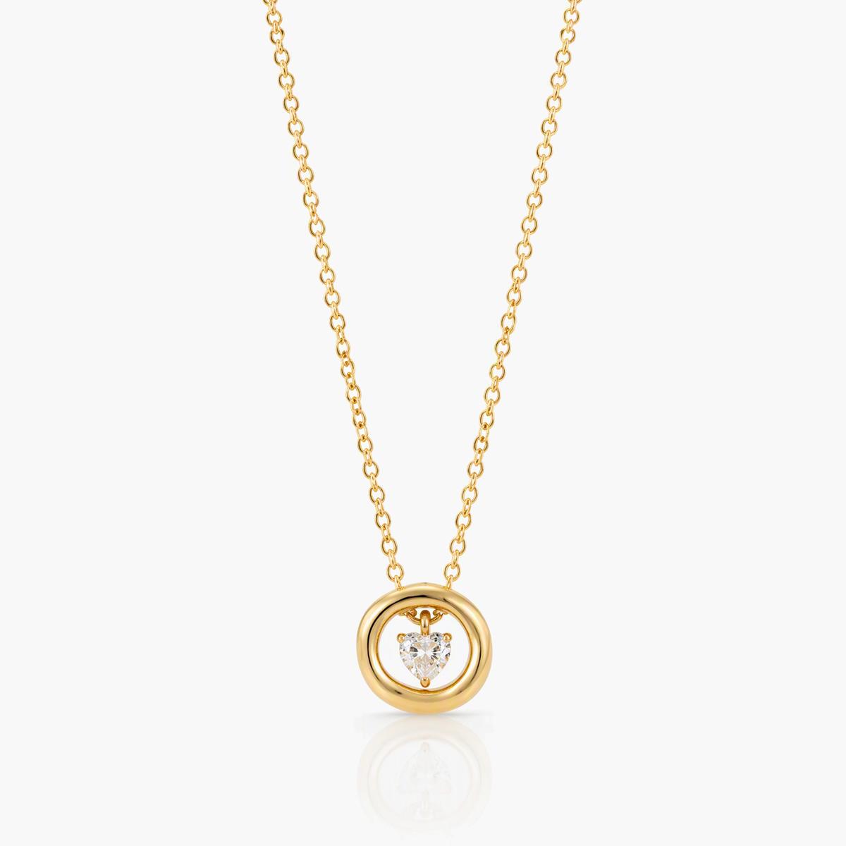 Dainty Heart Pendant Necklace